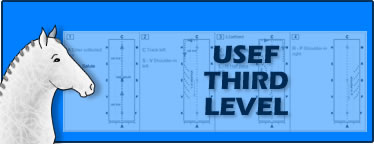 USEF Third Level Dressage Test Diagrams and Call Sheets